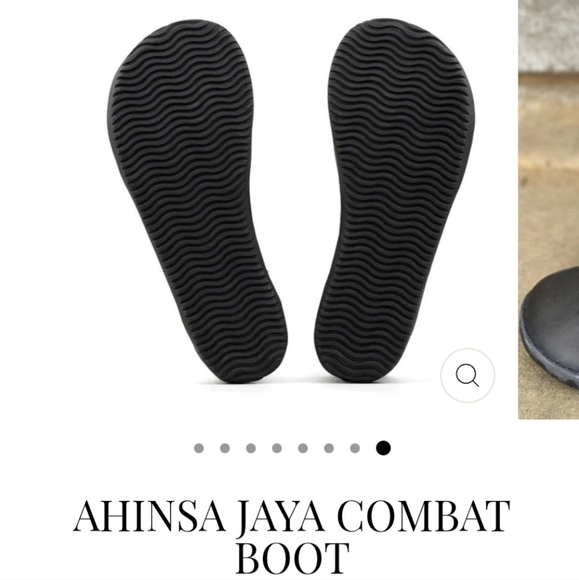 Ahinsa Jaya Combat Boot, Black, EU 39 - Picture 5 of 16